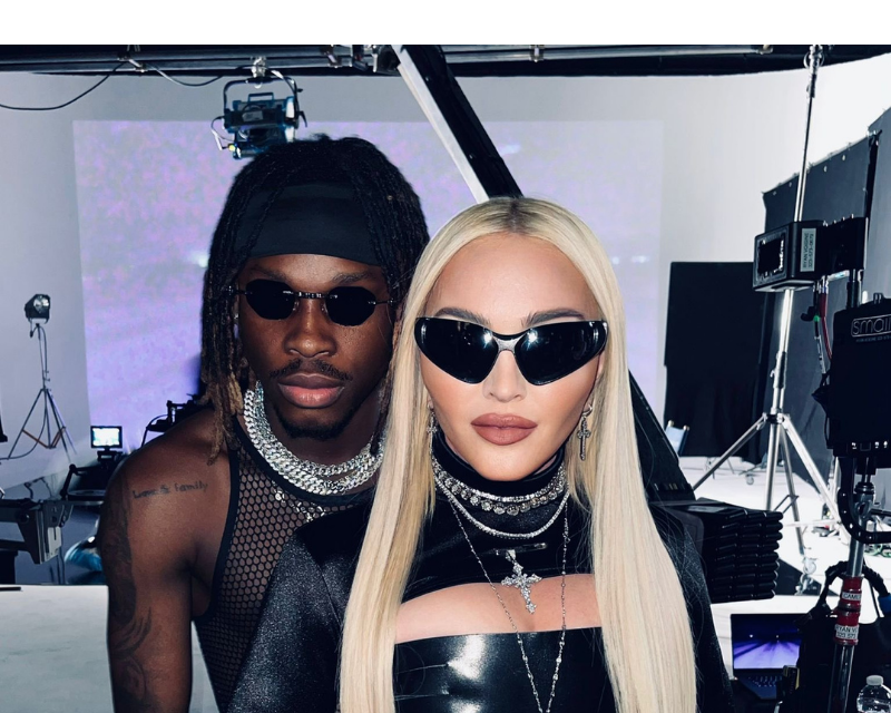 POP DIVA MADONNA TEAMS UP WITH AFROBEATS STAR FIREBOY DML FOR NEW MUSIC VIDEO