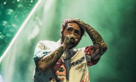 MEDICS RUSH STAGE AFTER POST MALONE FALLS THROUGH TRAP DOOR ON STAGE