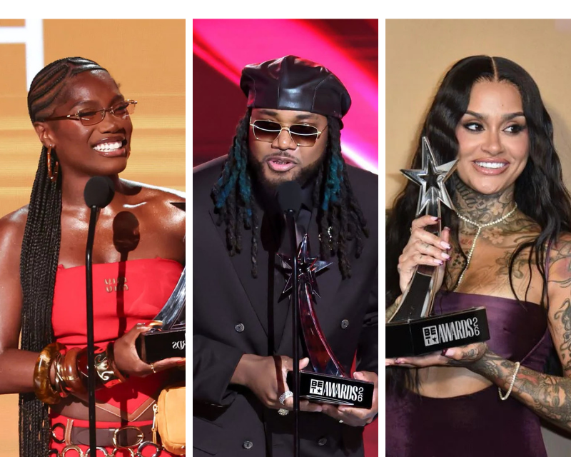 THE 2026 BET AWARDS WINNERS UNVEILED, CELEBRATING TEYANA TAYLOR, KENDRICK LAMAR, KEHLANI, & MORE
